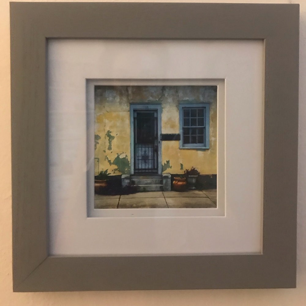 Yellow House New Orleans Framed Photo